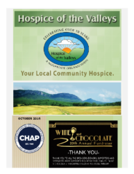 Hospice of the Valleys – October Newsletter 2016