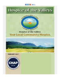 Hospice of the Valleys – February Newsletter 2017